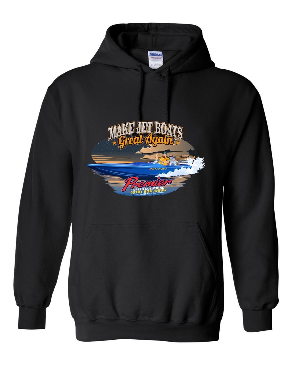 Make Jet Boats Great Again Hoodie