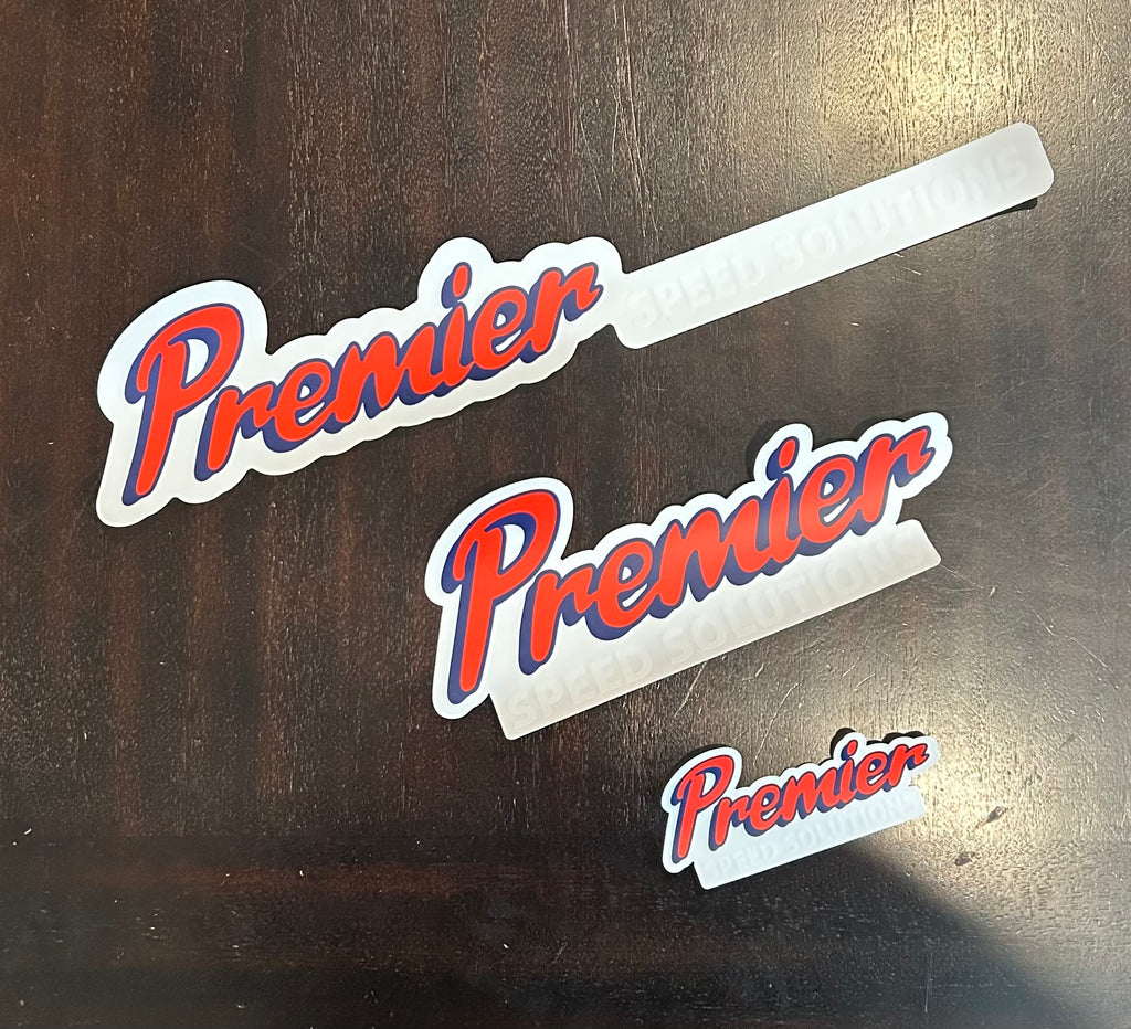 Premier Speed Solutions Decal Large
